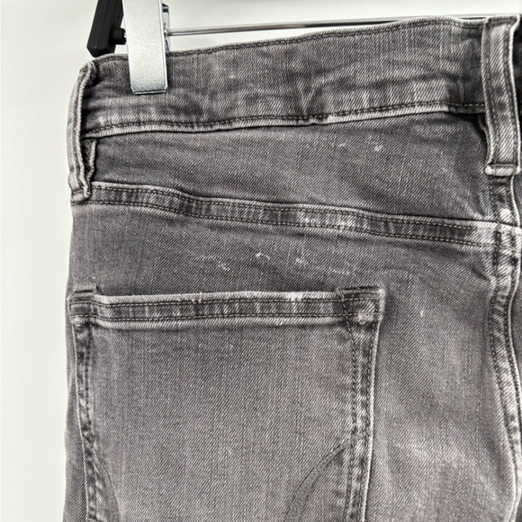 Allsaints men’s gray skinny punk Y2K grudge distress cigarette jeans size 30 - Picture 11 of 16